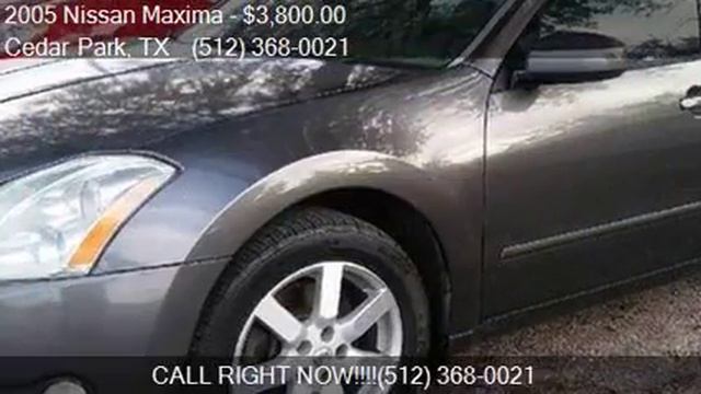 2005 Nissan Maxima 3.5 SL 4dr Sedan for sale in Cedar Park, смотреть онлайн