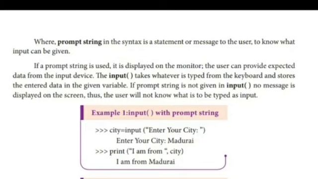 12th Std CS Unit 5 Python Input and Output Functions смотреть онлайн