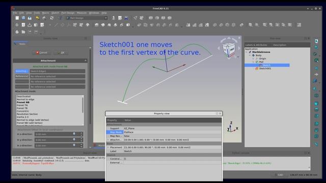 03 Intro to Sketch Placement: Example, Marble Slide смотреть онлайн