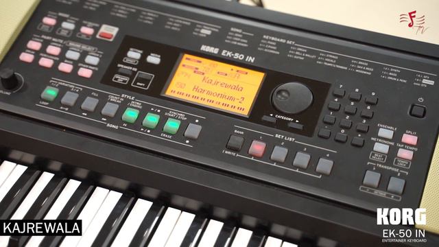 Korg EK50 IN - Indian Style Kajrewala смотреть онлайн