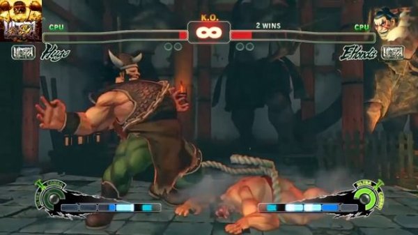 Ultra street fighter IV cup 8 Hugo vs E Honda