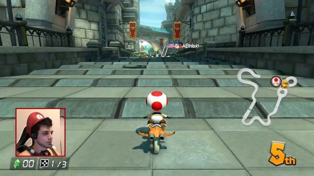 The CRAZY CHICK STORY! | Dont Text and Drive (Mario Kart 8 Deluxe w/ Friends) смотреть онлайн