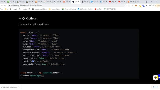 WordPress Premium Plugin Development Tutorials Bangla #37 Dark Mode Plugin Build смотреть онлайн