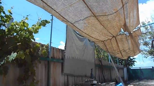 Солнцезашита рабочего места на улице .