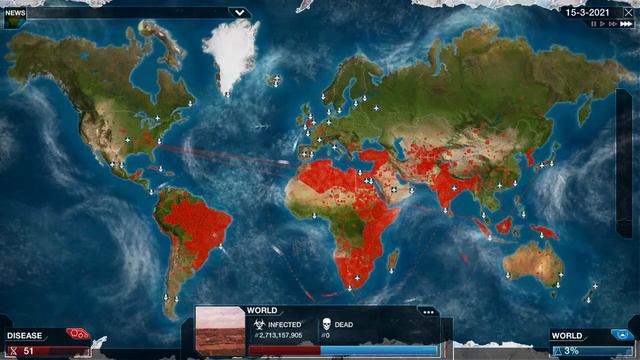 Plague.Inc Evolved - Mega Brutal Fungus done in 5 minutes смотреть онлайн