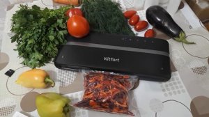 «Вакуумируем овощи !Обзор вакууматора Kitfort KT-1526»#китфорт#kitfort#вакууматорKitfort KT-1526