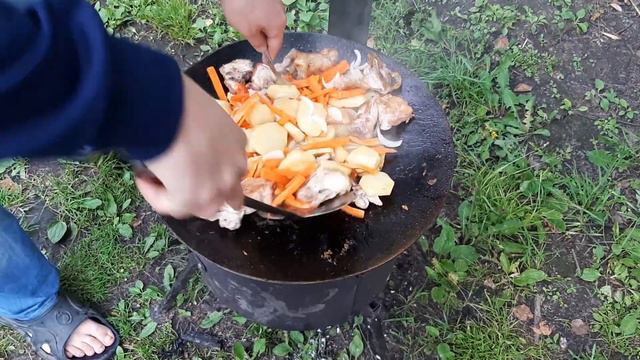 Картофель с курицей! смотреть онлайн