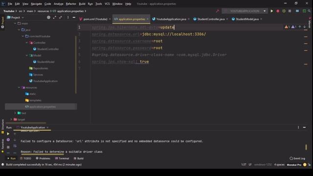 Configuring Spring Boot with mysql | JPA with Spring Boot смотреть онлайн