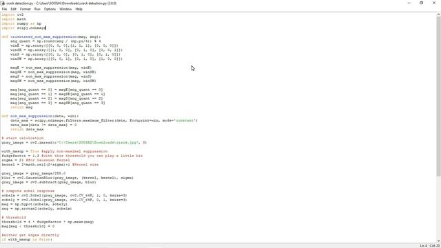Crack Detection using OpenCV and Python |Crack detection image processing | Image Processing смотреть онлайн