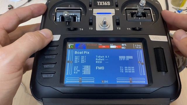 Radiomaster TX16S дополнительные  тумблеры SI и SJ