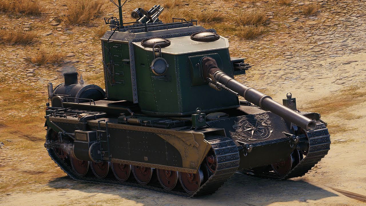 FV4005 Stage II - ПАРОВОЗ РАЗДАВАЛ ПО 1500HP - 6 Кил 11,8К Дамаг смотреть онлайн