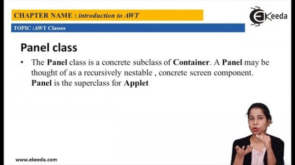 Component & Class Container - AWT - Java programming Tutorial