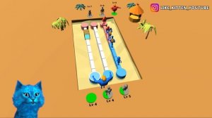 ? ЭВОЛЮЦИЯ ТОЛКАНИЯ ЛЮДЕЙ Pusher 3D Максимальный Уровень NOOB vs PRO vs HACKER КОТЁНОК ЛАЙК