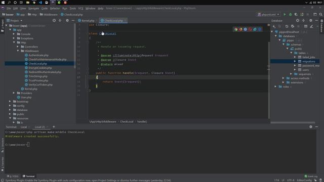 [ITA] Laravel - Tutorial {04} - ? Middleware, Groups & Assign (2020) смотреть онлайн