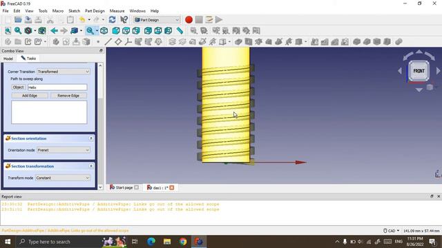 USAGE Freecad - Part Design - Մաս 1 смотреть онлайн