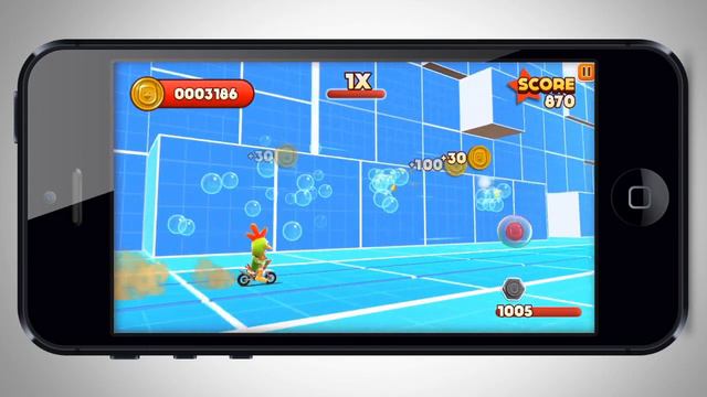 Joe Danger для iPhone и iPad. Обзор смотреть онлайн