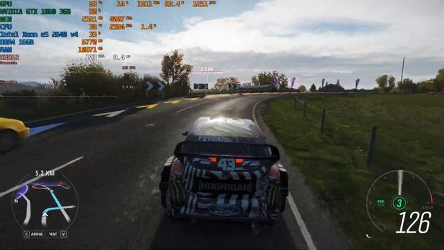Forza Horizon 4 на Intel Xeon e5 2640v4+GTX 1060 3GB смотреть онлайн