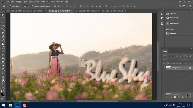 SOFT GREEN TOUCH | Lghtroom & Photoshop Tutorial | Free DNG/XMP Preset download смотреть онлайн
