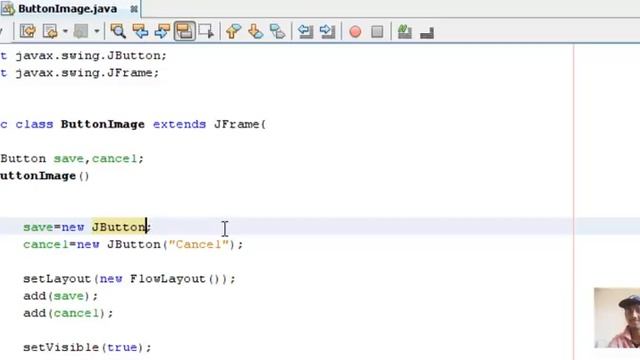 Java Swing Tutorial 25 - How to add image on JButton - Part 1 смотреть онлайн