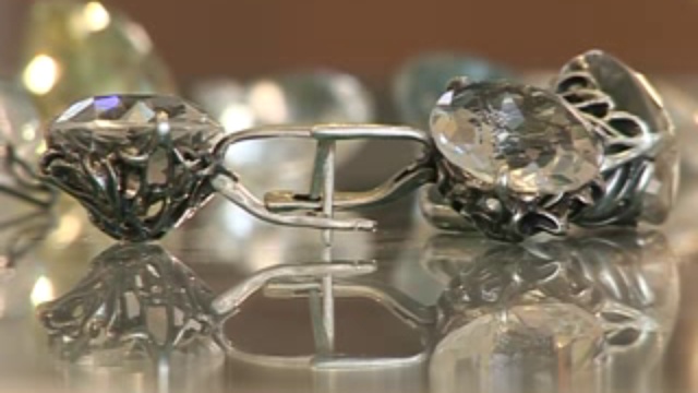 Каменный гороскоп. Овен и Горный хрусталь, Алмаз