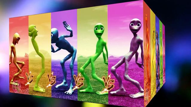 Green Alien Dance Funny Me Kemaste Vs Patila Song Speed Challenge