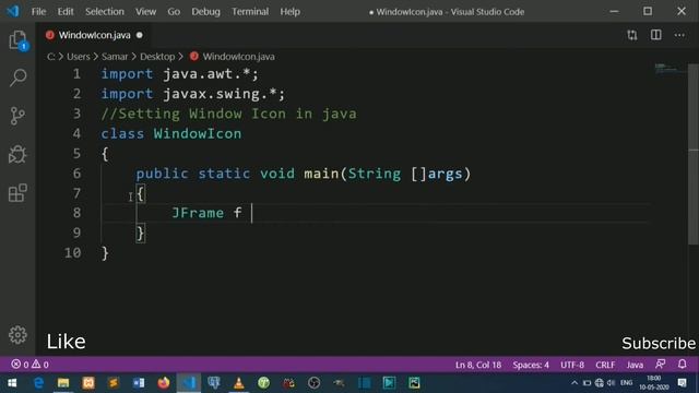 How to change default window Icon in java and python | python tkinter | java swing | Learning Bazaa смотреть онлайн