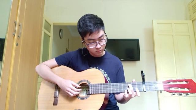 REWRITE THE STARS | GUITAR SOLO COVER | XANH CÔNG смотреть онлайн