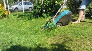 Опыт эксплуатации газонокосилки Bosch Rotak 40