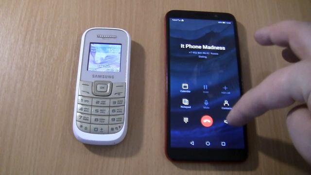 Incoming call & Outgoing call at the Same Time HONOR 9S +Samsung 1200M white смотреть онлайн