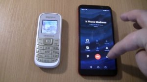 Incoming call & Outgoing call at the Same Time HONOR 9S +Samsung 1200M white