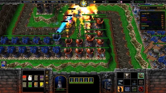 How To Beat Element TD Survivor 9.4 ( Retard Strategy ) - Warcraft 3 - Battlenet