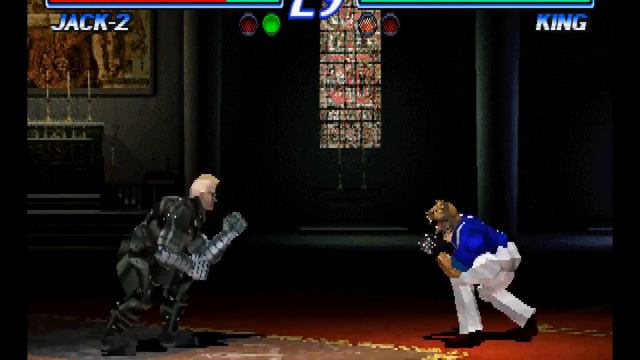 Tekken 2 ( PS1 ) - Jack-2 - Arcade Mode - Original Music ( Aug 8, 2018 ) смотреть онлайн