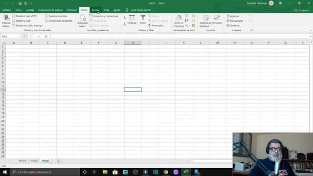 02 Curso de Excel 2019, La pantalla inicial y elementos principales смотреть онлайн