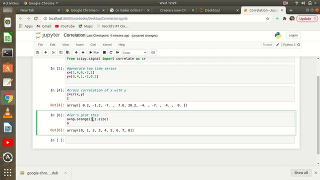 Calculating cross correlation and auto correlation with python смотреть онлайн