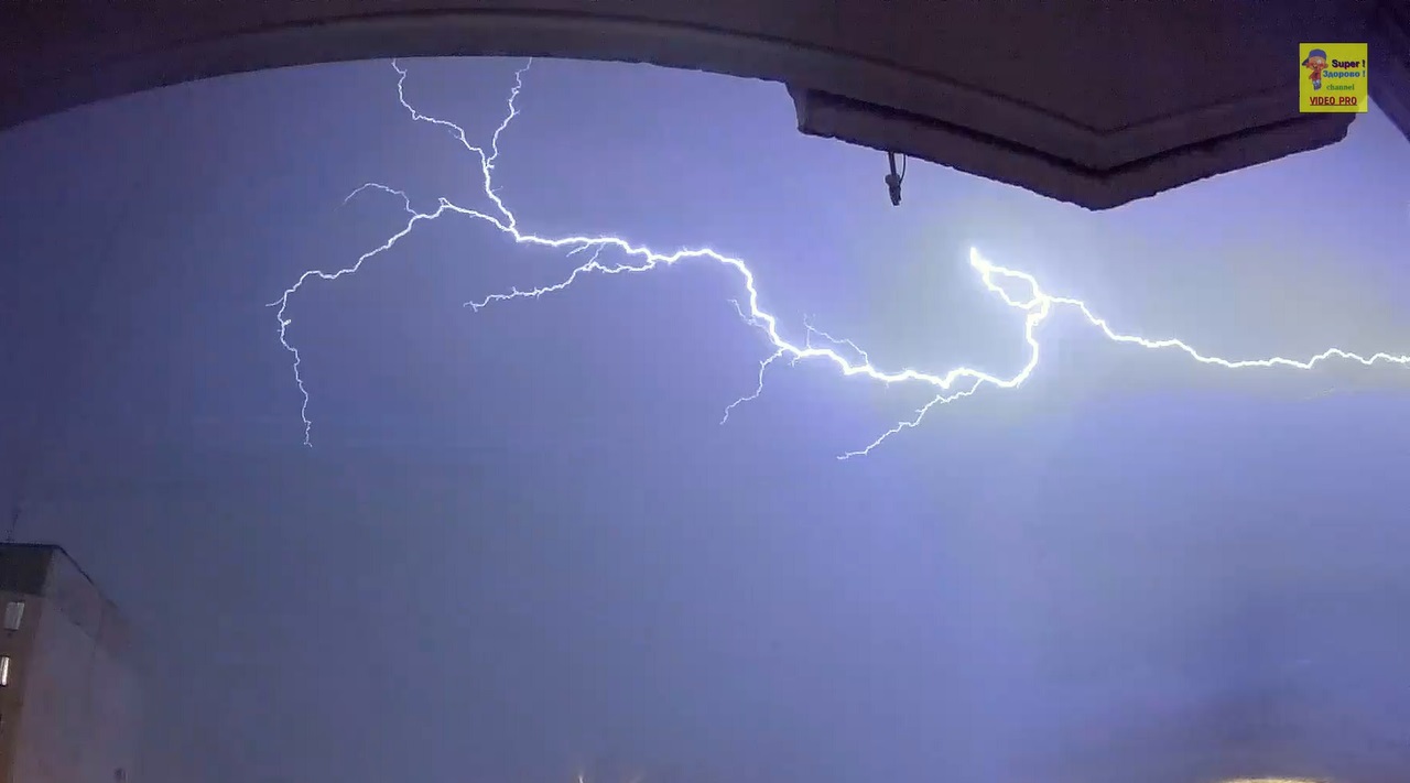 Сильная гроза в июле смотреть онлайн
