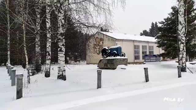 18.12.2022. Село Яхреньга. Зимняя зарисовка. Подосиновский район Кировская область смотреть онлайн
