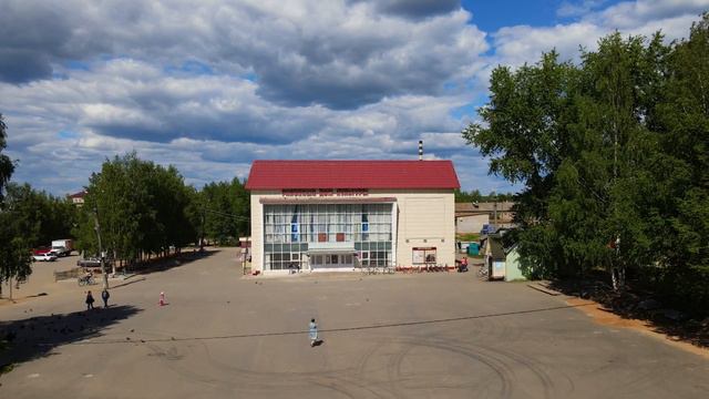 Усть-Кулом. Лето 2021 года. Аэросъемка. 4k смотреть онлайн