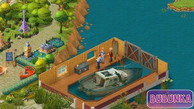 Homescapes Gameplay Story Boathouse Day 1 / Навес для Лодок День 1 HD