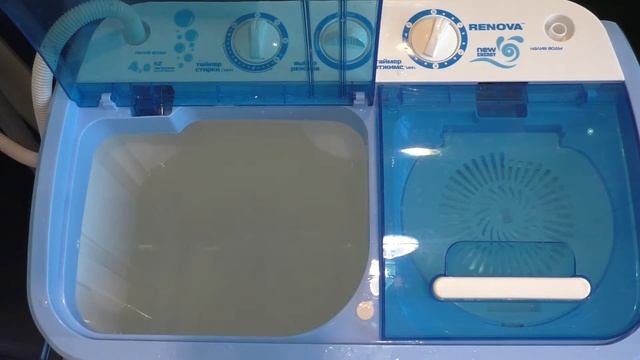 Стирка постельного белья в стиральной машине   Renova WS-40 PET