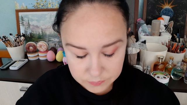 Новая палетка теней от Makeup Revolution Tasty Peach. Осенний макияж. смотреть онлайн