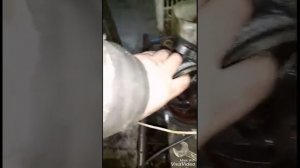 Ремонт помпы ямз маз.