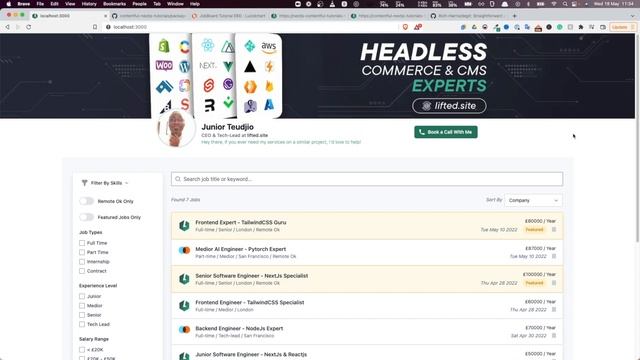 Next.js & Contentful #1 - Intro, Project Outcome Demo Setup смотреть онлайн