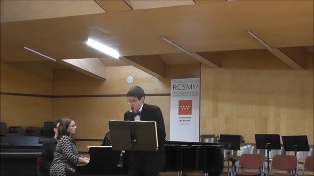 Brahms, sonata op.120 n°1 para clarinete y piano. III mov. смотреть онлайн