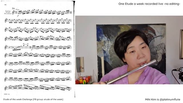 [Etude of the Week] Boehm 24 Caprice Etudes Op.26 No.24 played by Mihi Kim смотреть онлайн