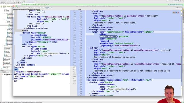 Angular with Firebase part 28 of 70 - Adding password and confirm password смотреть онлайн