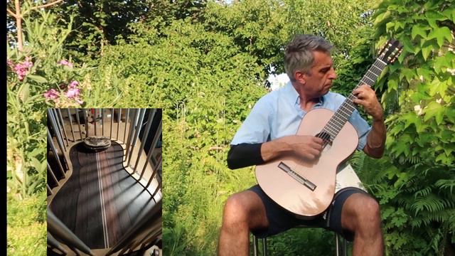 Dia de Chuva (Ahmed El-Salamouny) - New Cedar guitar by Elias Bonet Monné смотреть онлайн