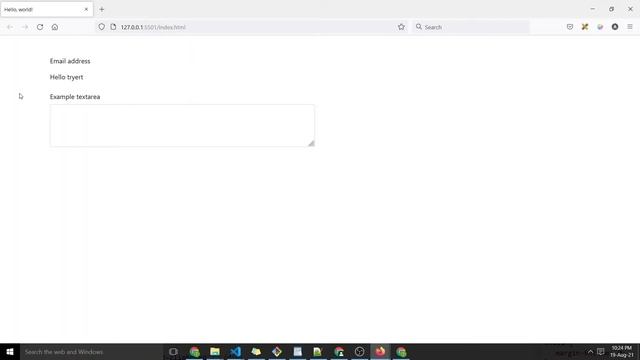 Bootstrap 5 Form Controls (Hindi) смотреть онлайн