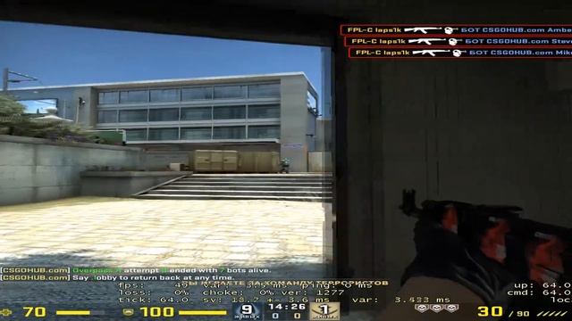 Мое время на карте csgohub!Режим Prefire!А какое время у тебя напиши в комменты!? смотреть онлайн