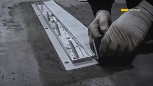 Установка душевого (линейного) трапа Татполимер