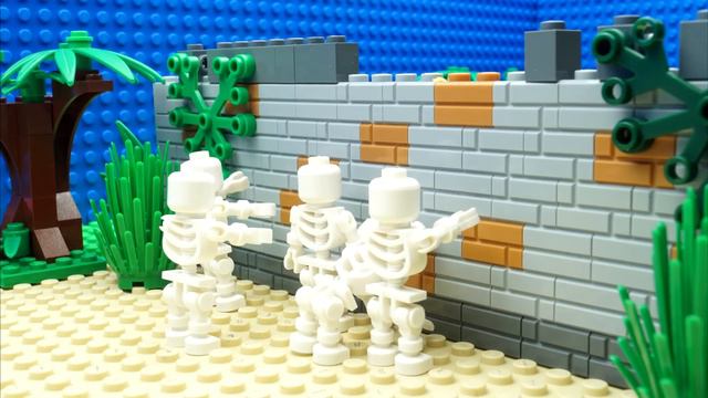 Lego Skeleton Showdown смотреть онлайн